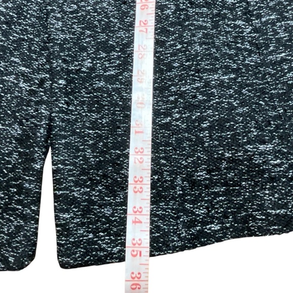 SIMONS Imported From Italy Cotton Blend Unlined Long Line Button Front Blazer M - Picture 7 of 9